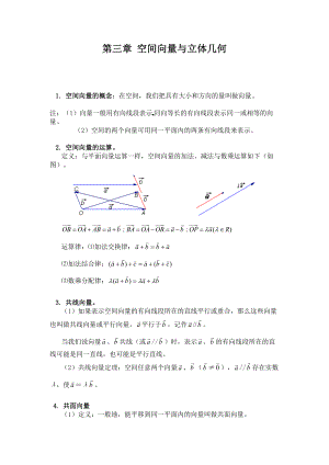 选修21空间向量知识点归纳总结(DOC 10页).doc