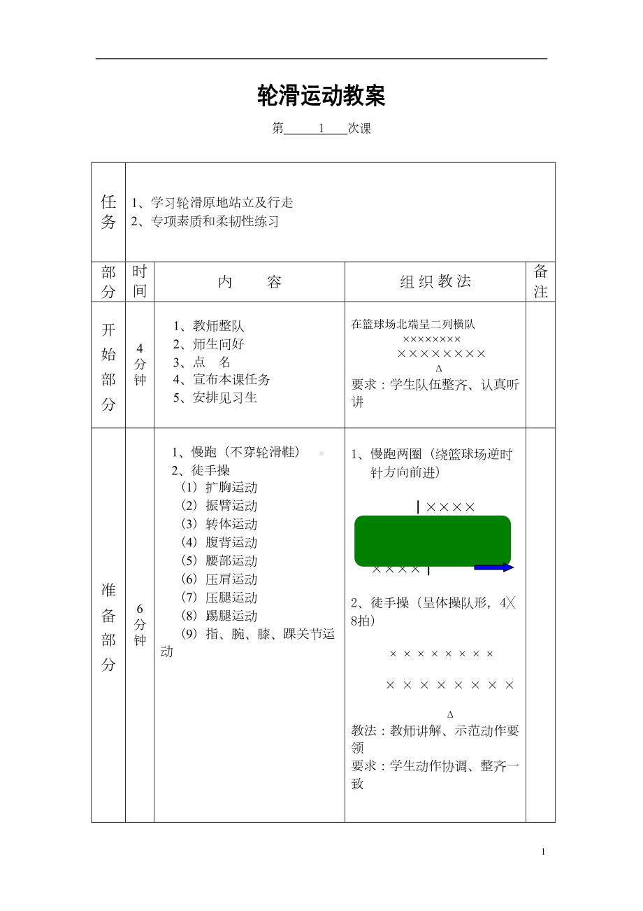 轮滑教案2汇总(DOC 32页).doc_第1页