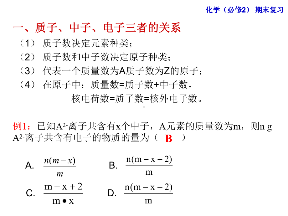 化学必修2复习课件.pptx_第1页