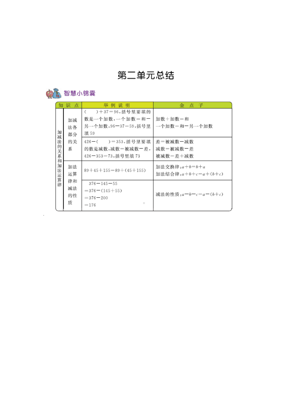 西师大版四年级数学上册全册知识点总结(DOC 8页).docx_第2页