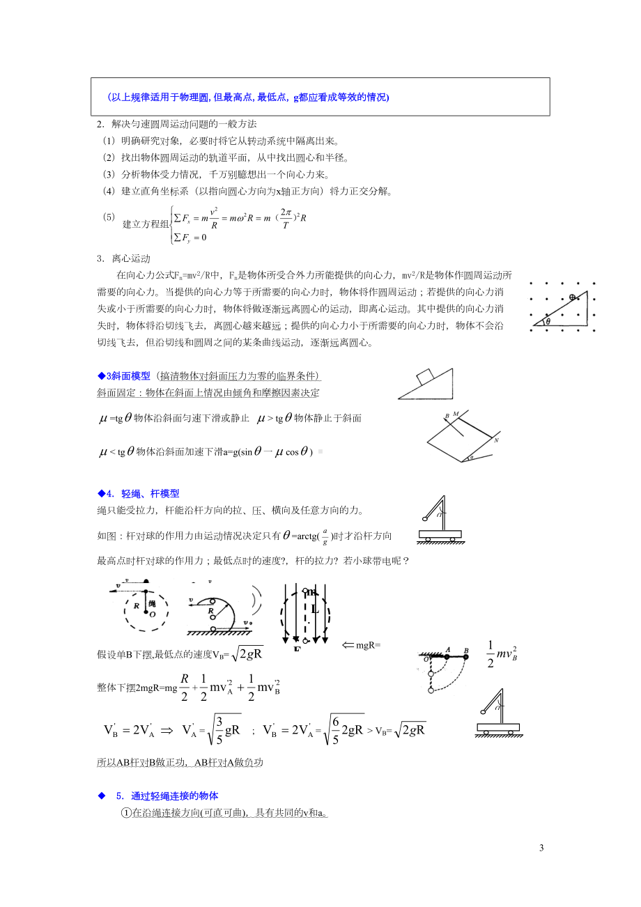 高中常用物理模型及解题思路课件(DOC 12页).doc_第3页