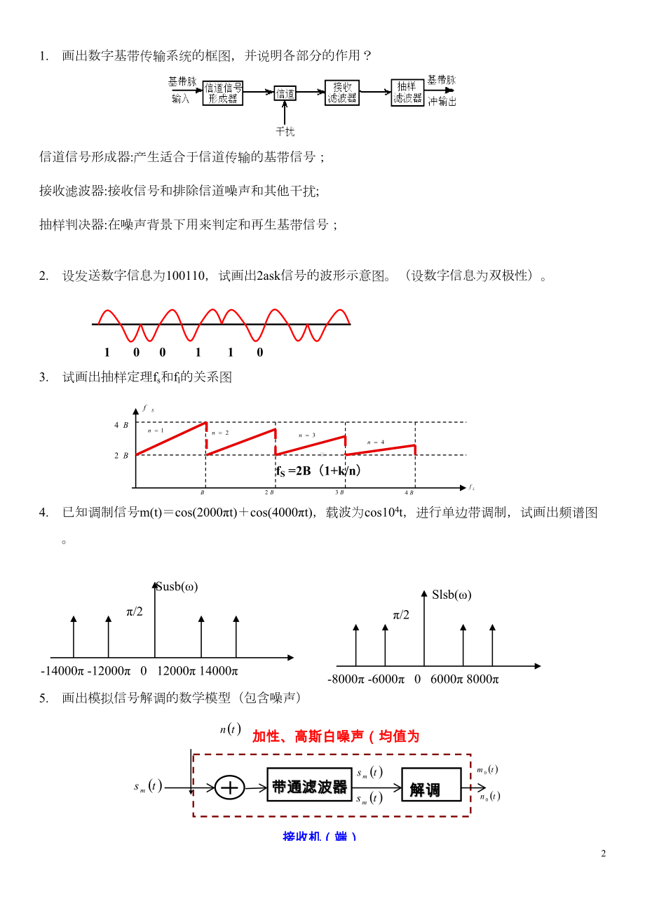 通信原理考试题(DOC)(DOC 10页).doc_第2页