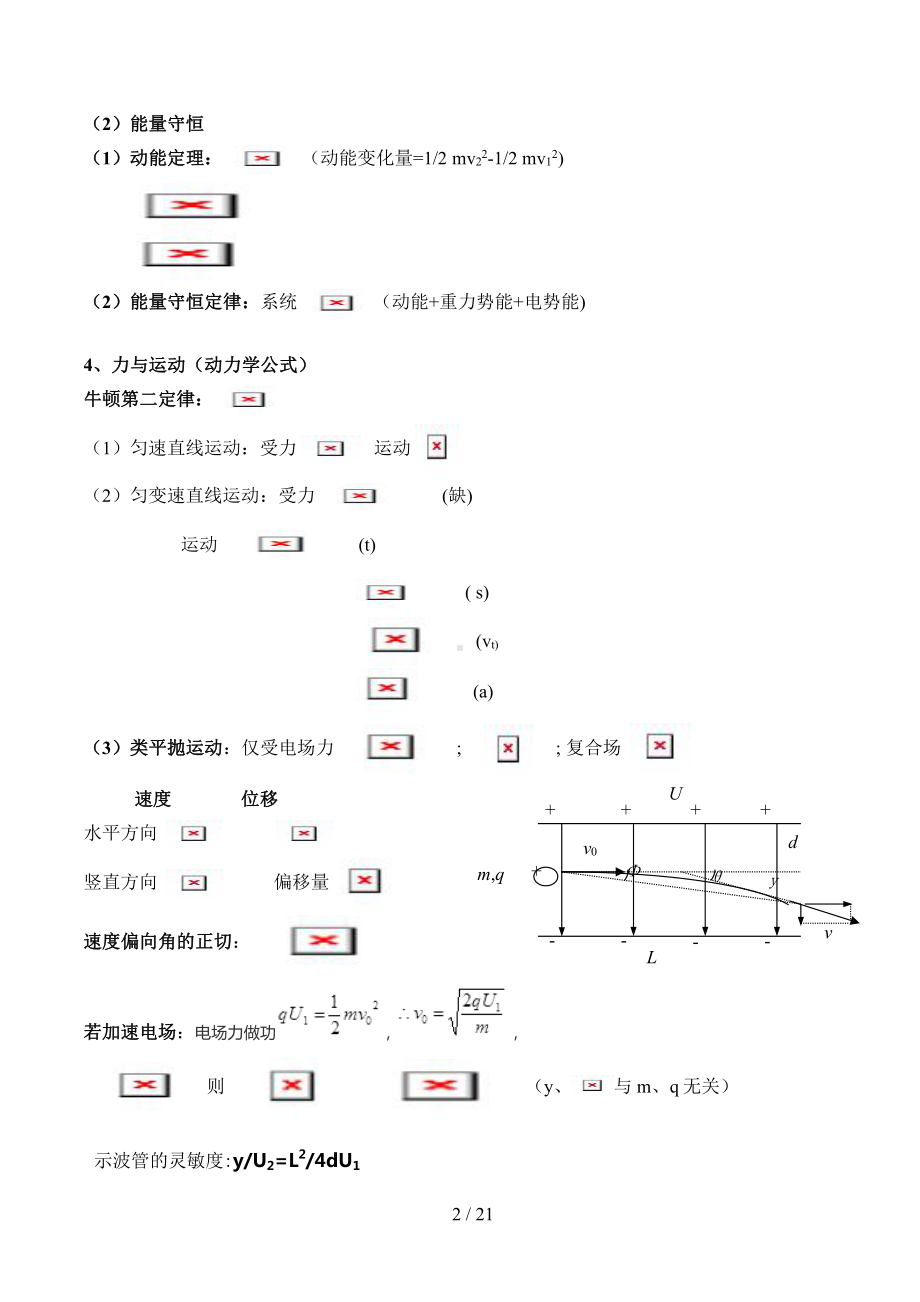 高中物理静电场知识点总结与题型分析(DOC 22页).doc_第2页