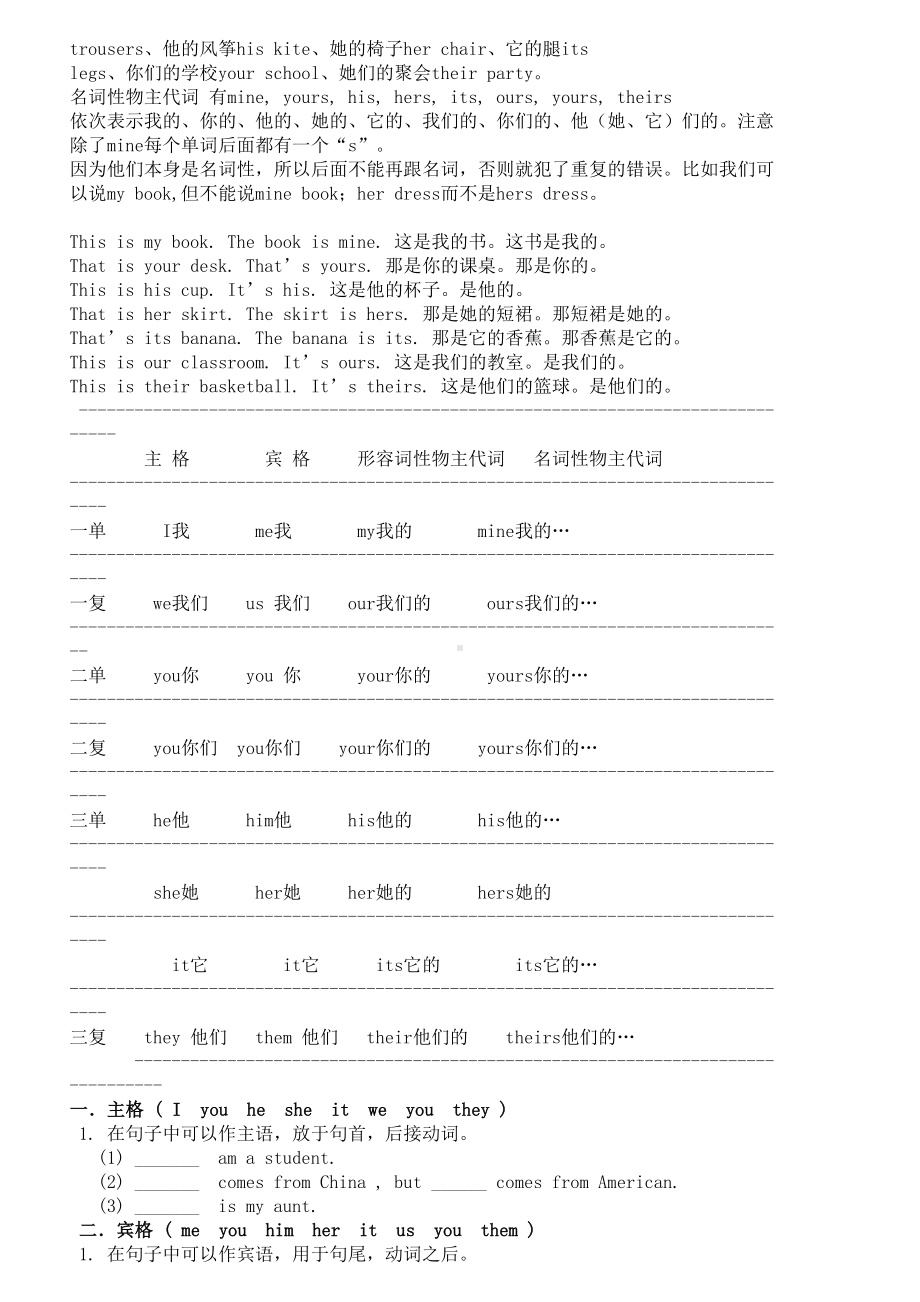 苏教版小学五年级英语语法归纳及语法练习(DOC 10页).doc_第3页