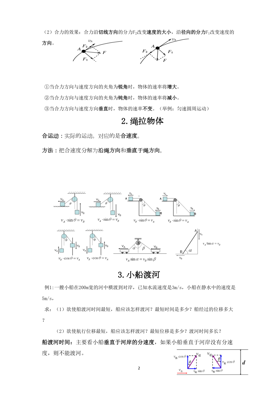 高一物理下知识点总结(DOC 9页).doc_第2页