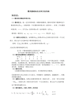 高中数学数列知识点与例题(DOC 11页).doc