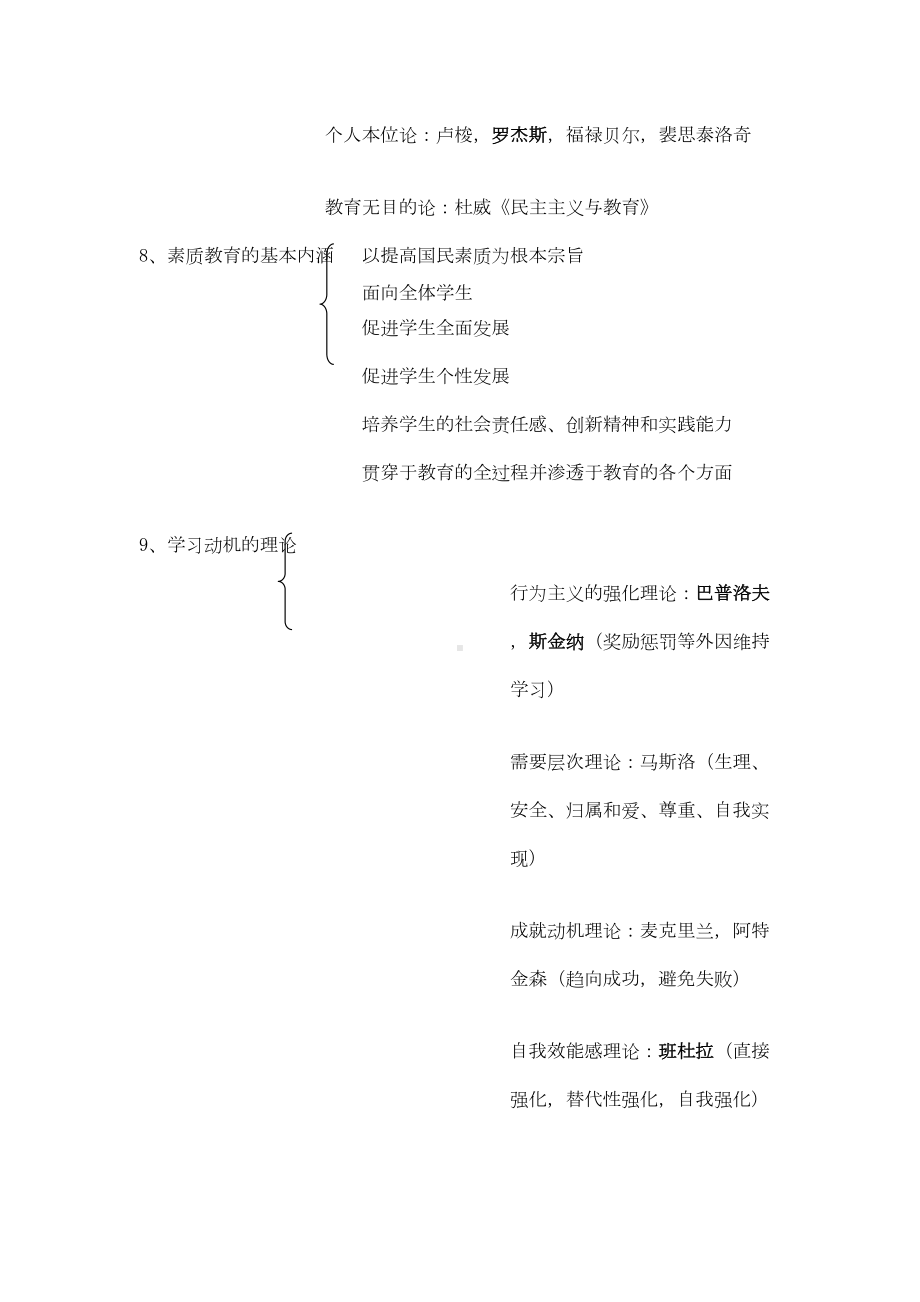 教师资格证教育教学知识重点整理(DOC)(DOC 17页).doc_第3页