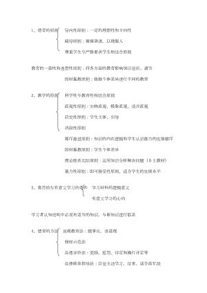 教师资格证教育教学知识重点整理(DOC)(DOC 17页).doc