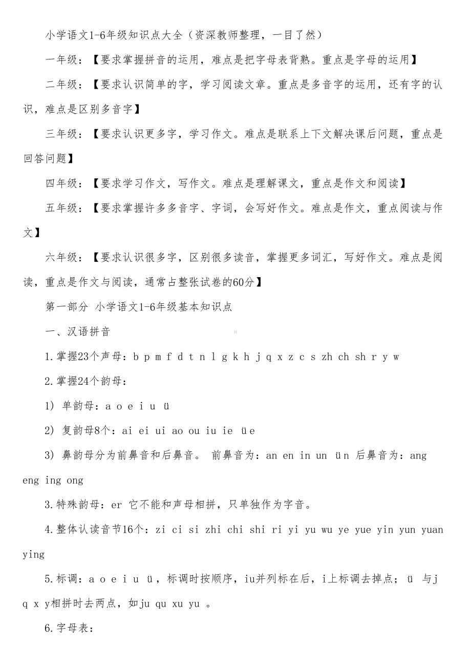 小学语文常考易错点(DOC 70页).doc_第1页