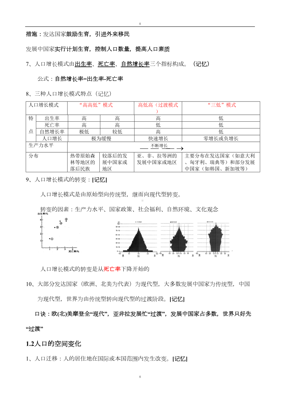 高中地理必修二知识点总结(完整版)(DOC 14页).doc_第2页