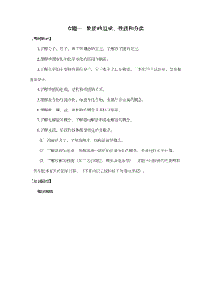 高三化学二轮专题复习学案(全套)(DOC 70页).doc