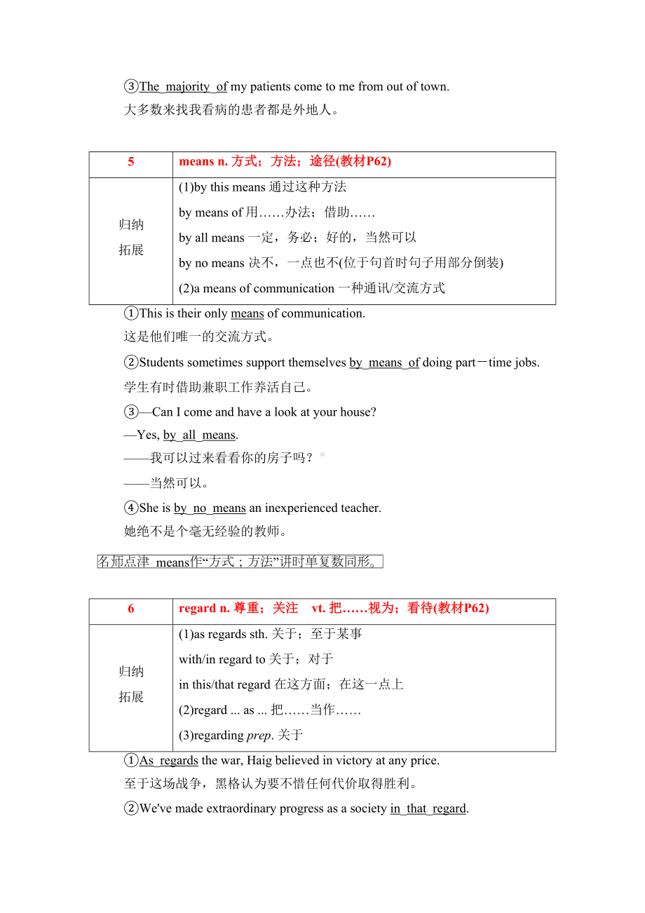 新版人教必修一Unit5-Languages-around-the-world核心考点归纳(DOC 13页).doc_第3页