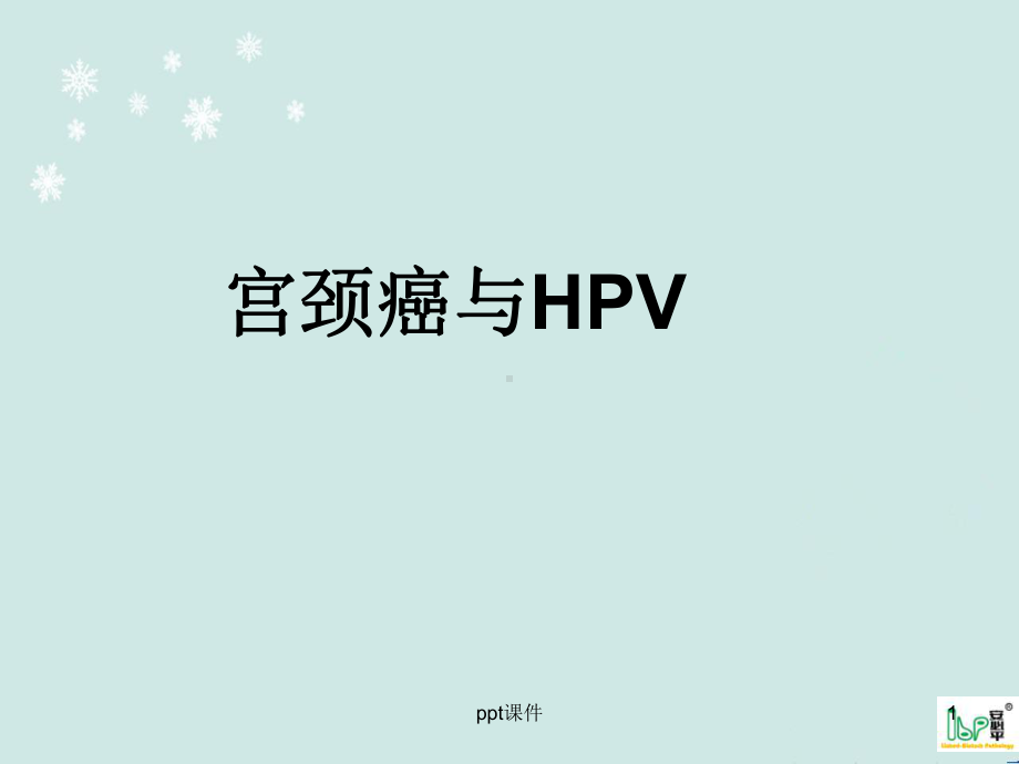 宫颈癌与HPV-课件.ppt_第1页