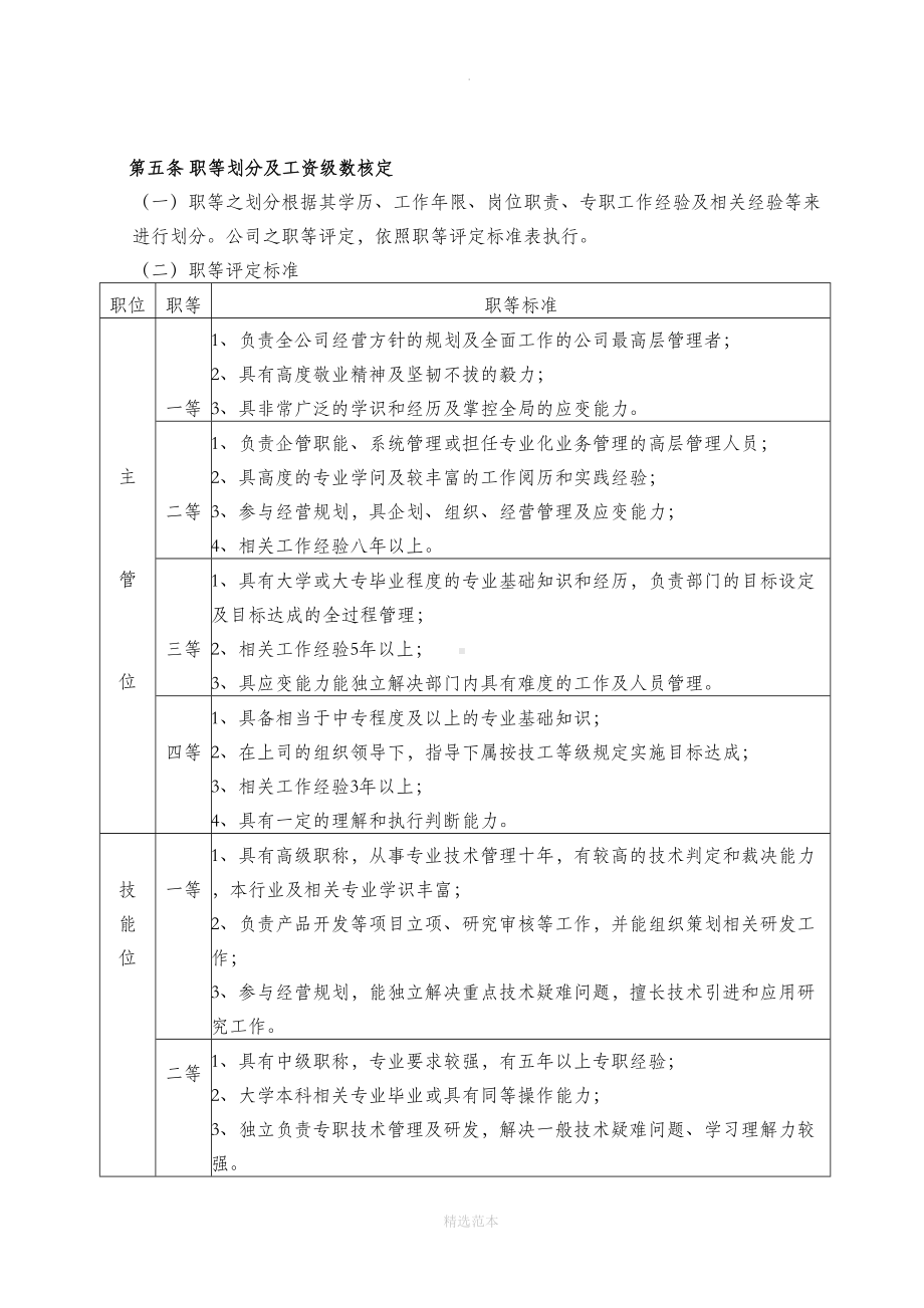 薪资制度及薪资标准(DOC 11页).doc_第3页