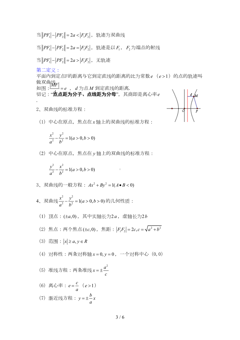 高考圆锥曲线知识点汇总(DOC 5页).doc_第3页