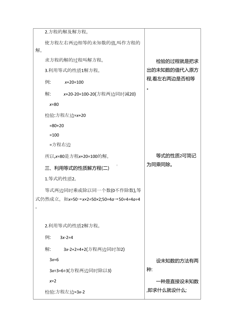 青岛版(五四制)四年级数学下册知识点汇总(全册)(DOC 25页).docx_第2页