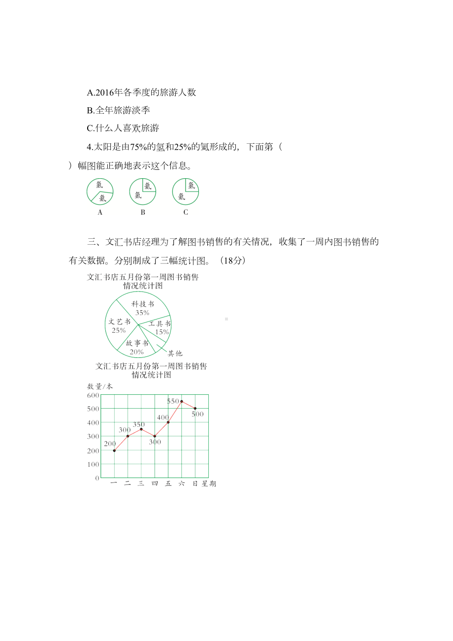 苏教版六年级下册数学第一单元测试题(DOC 5页).doc_第2页