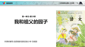 探究式教学（教学课件）《我和祖父的园子》(苏教).ppt