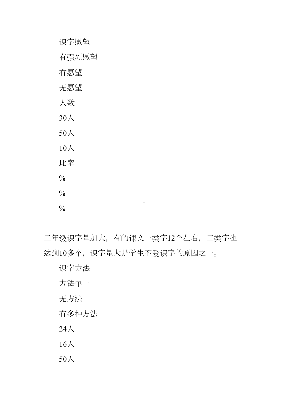 小学识字教学现状的调查报告(DOC 7页).docx_第3页