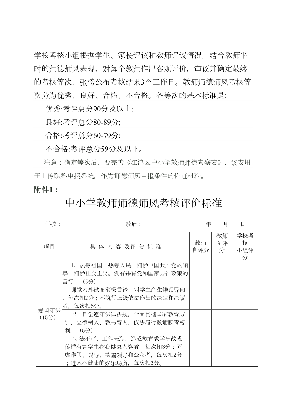 师德师风考察模板供参考(DOC 14页).doc_第3页