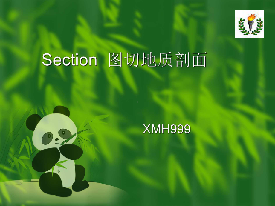 利用Section 图切地质剖面.ppt_第1页