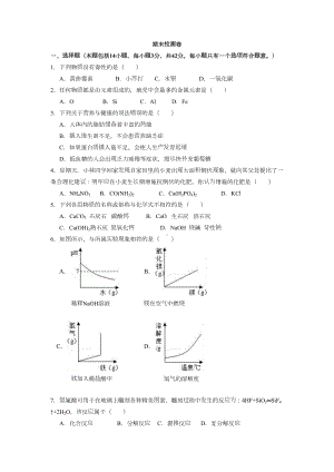 粤教九年级化学下册期末测试卷1含答案(DOC 8页).docx