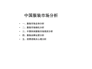 中国服装市场分析.ppt