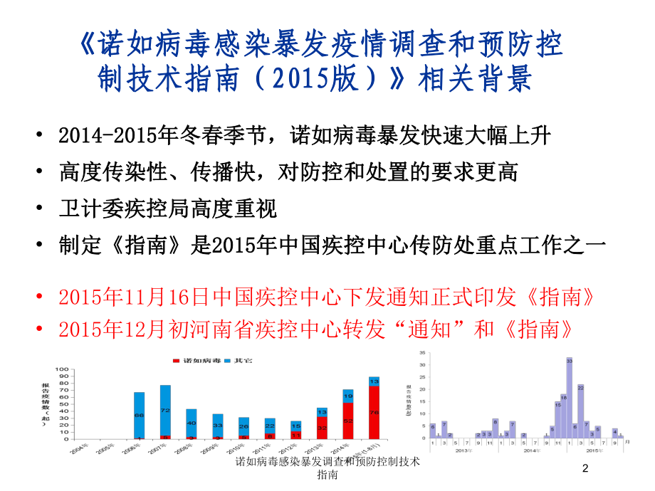 诺如病毒感染暴发调查和预防控制技术指南培训课件.ppt_第2页