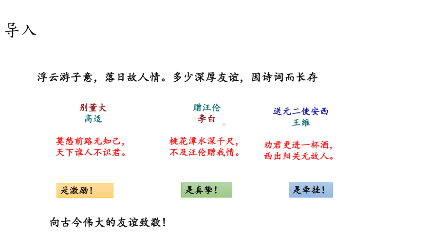 第六单元 课外古诗词诵读《送友人》ppt课件 (j12x共23页）-（部）统编版八年级下册《语文》.pptx_第2页