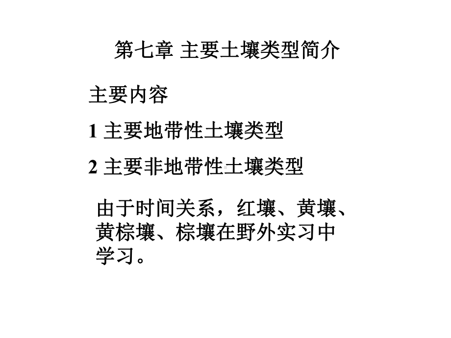 第六章+常见土壤类型简介详解课件.ppt_第1页