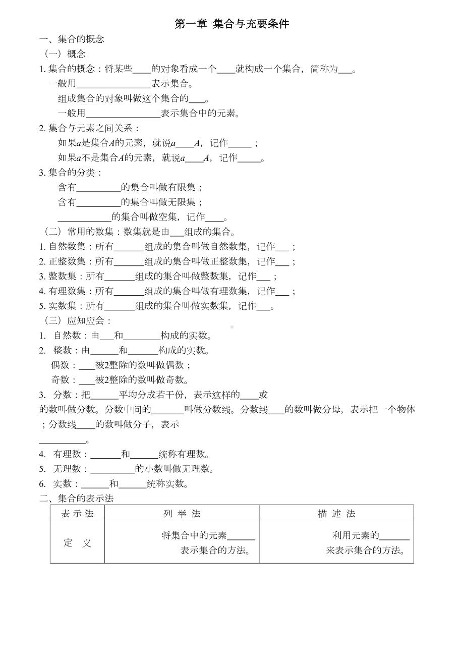 职高数学基础模块各章节复习提纲(DOC 21页).doc_第1页