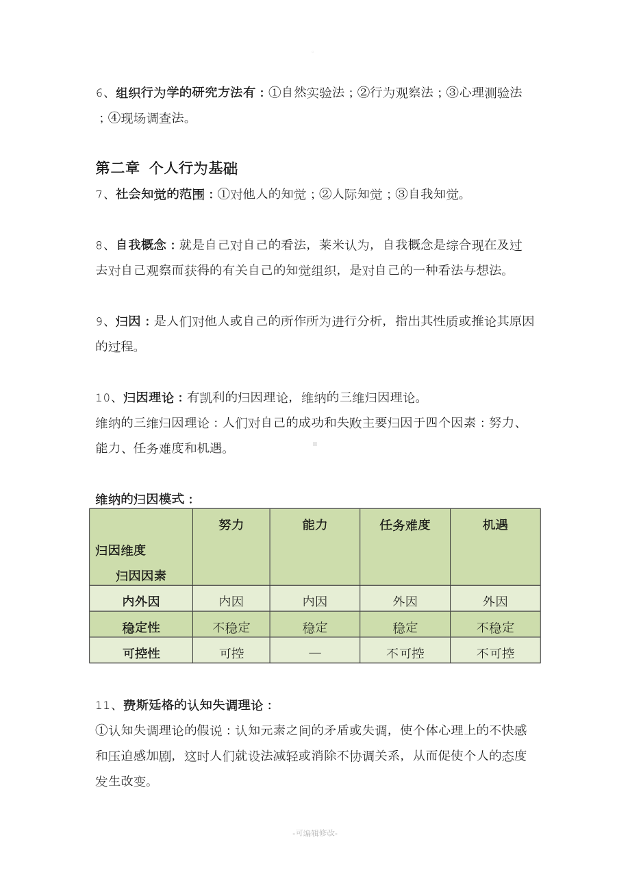 组织行为学重点整理最新(DOC 17页).doc_第2页