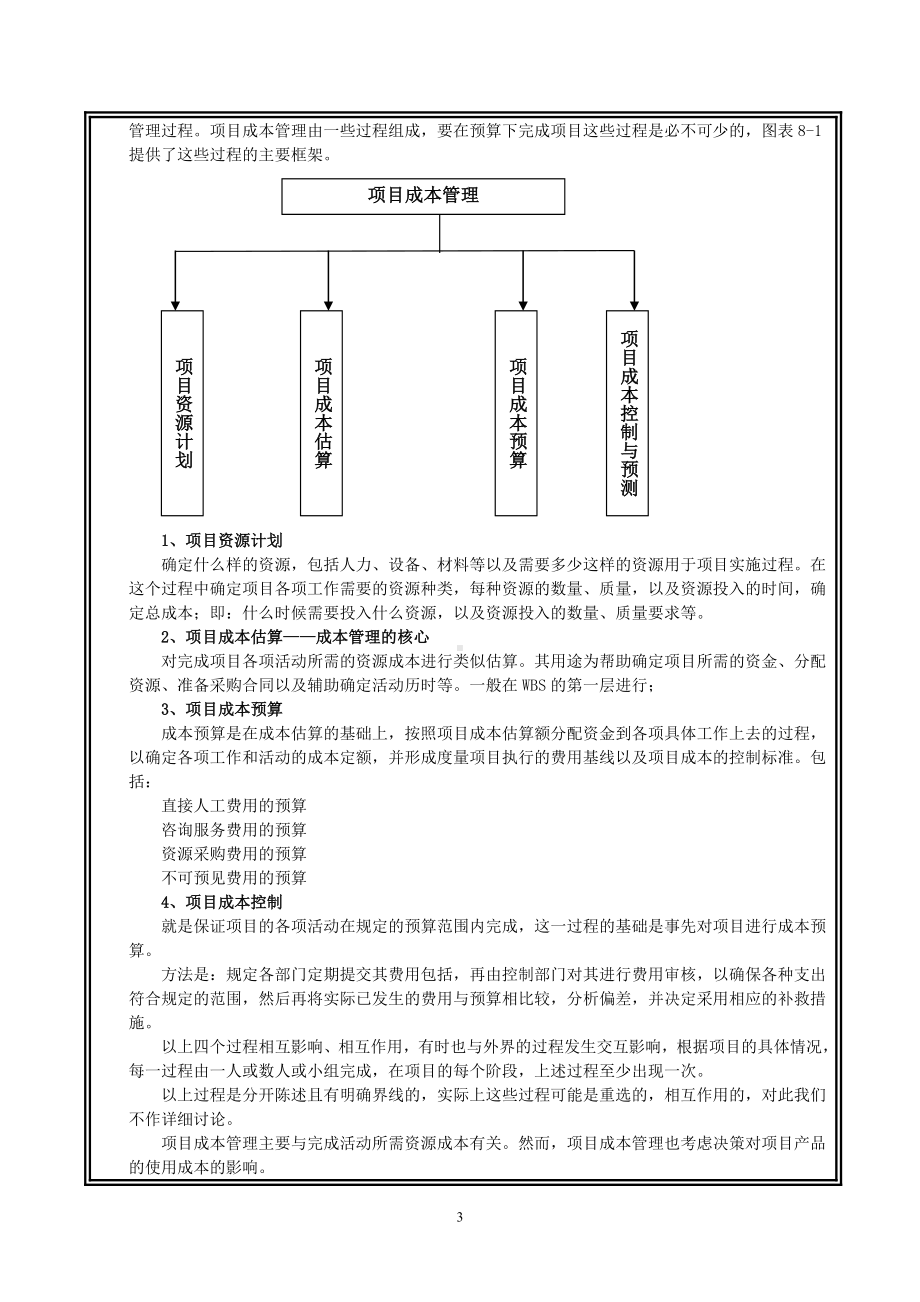 《项目管理（第二版）》教案课业七.doc_第3页