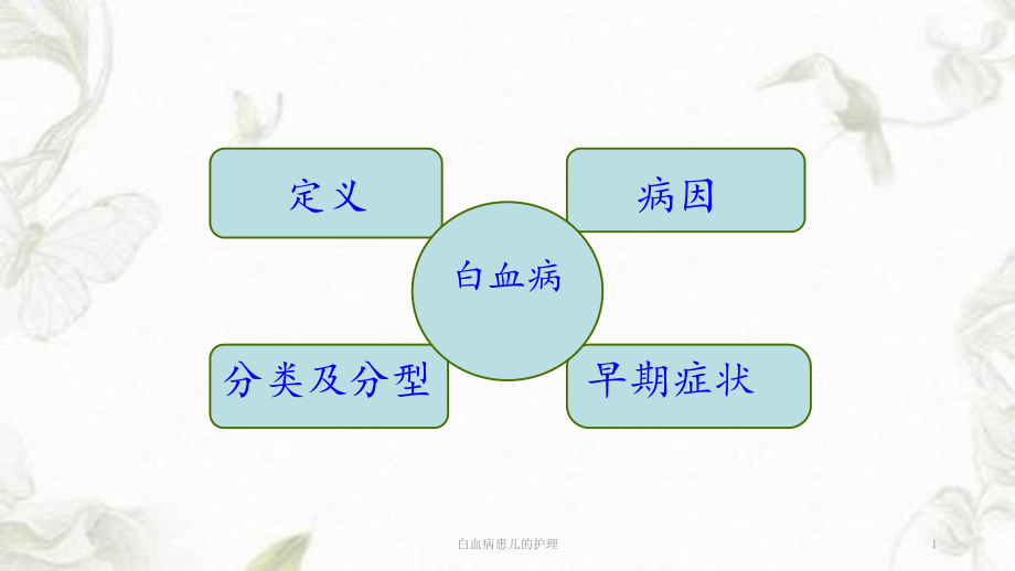 白血病患儿的护理课件.ppt_第1页