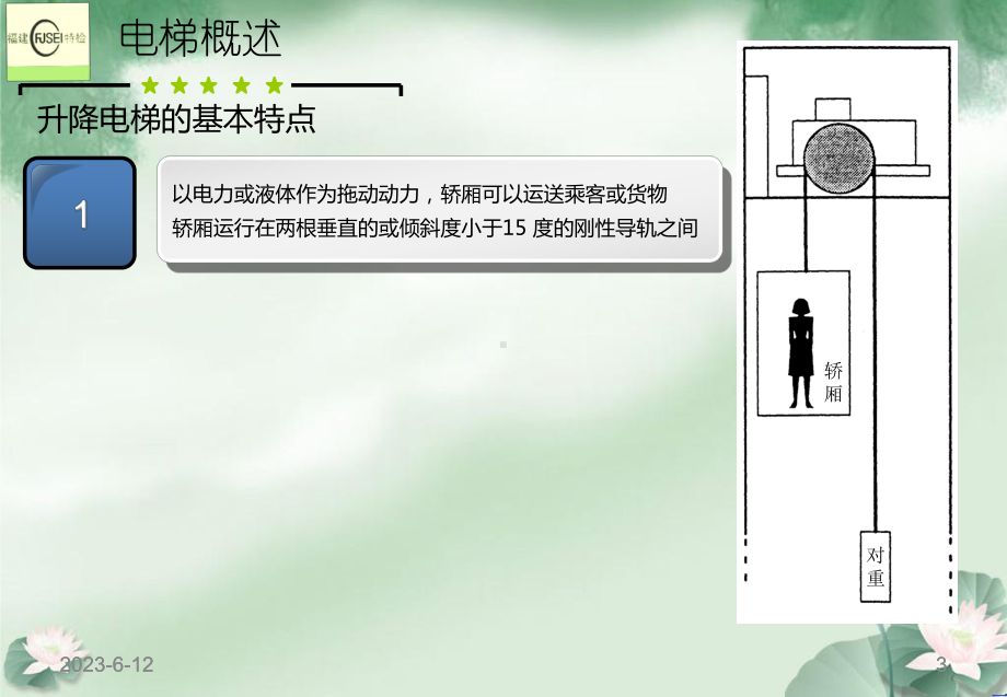 电梯基本原理与结构-讲解课件.ppt_第3页