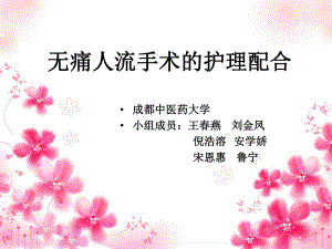 无痛人流的护理课件.ppt