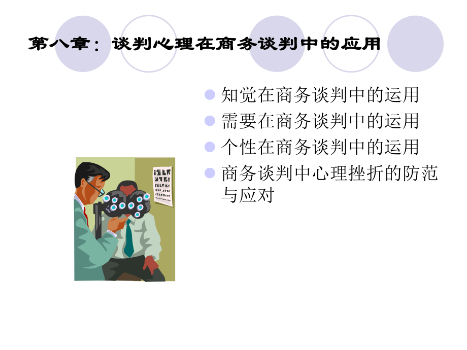 第七章谈判心理在商务谈判中的应用课件.ppt_第1页