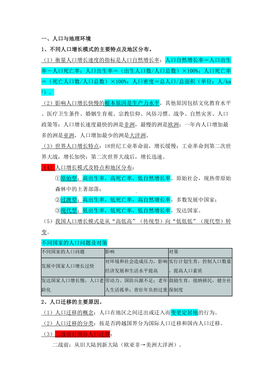 高中地理必修二湘教版知识点(DOC 7页).doc_第1页