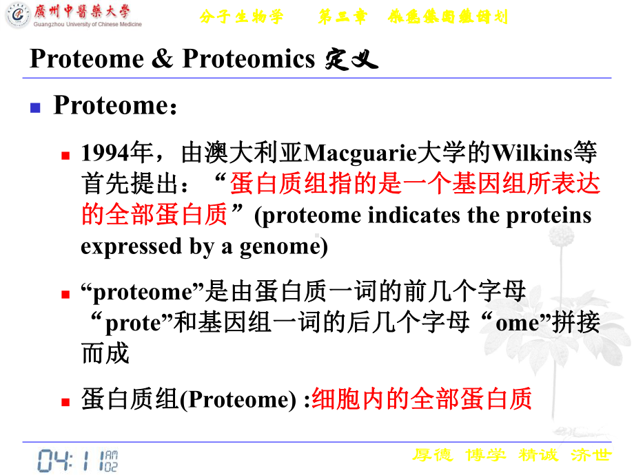 蛋白质组学广州中医药大学课程课件.ppt_第2页