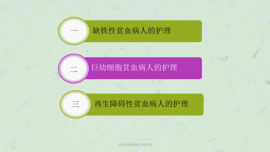 贫血性疾病病人的护理课件.ppt_第2页