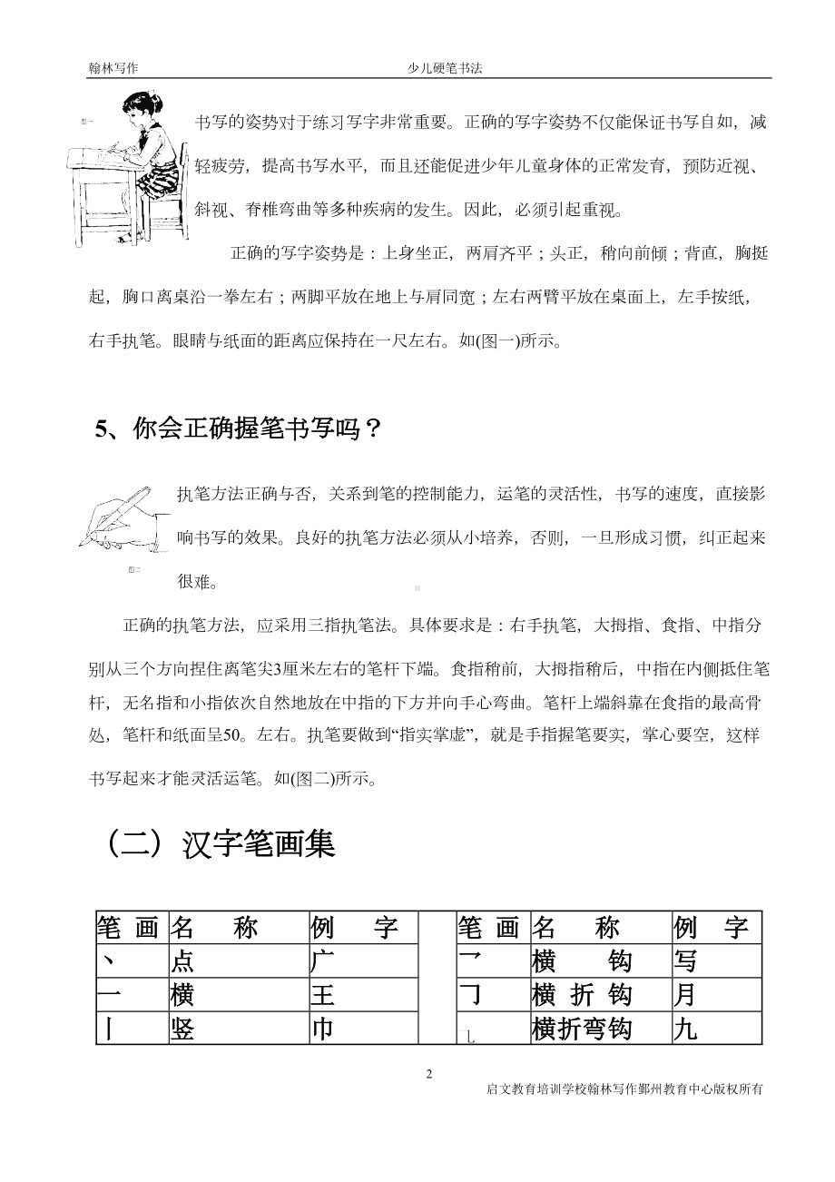 硬笔书法教程(DOC 17页).doc_第2页