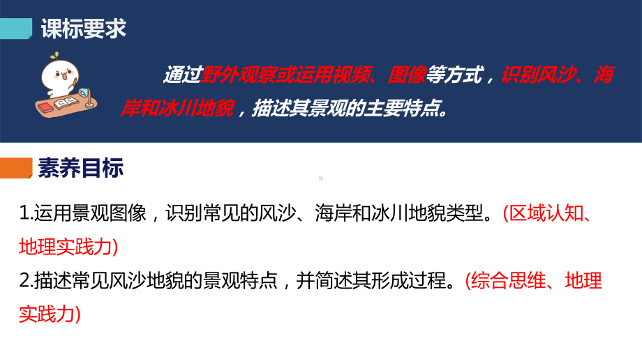 4.1常见地貌类型 第二课时风沙海岸冰川地貌ppt课件 -2023新人教版（2019）《高中地理》必修第一册.pptx_第3页