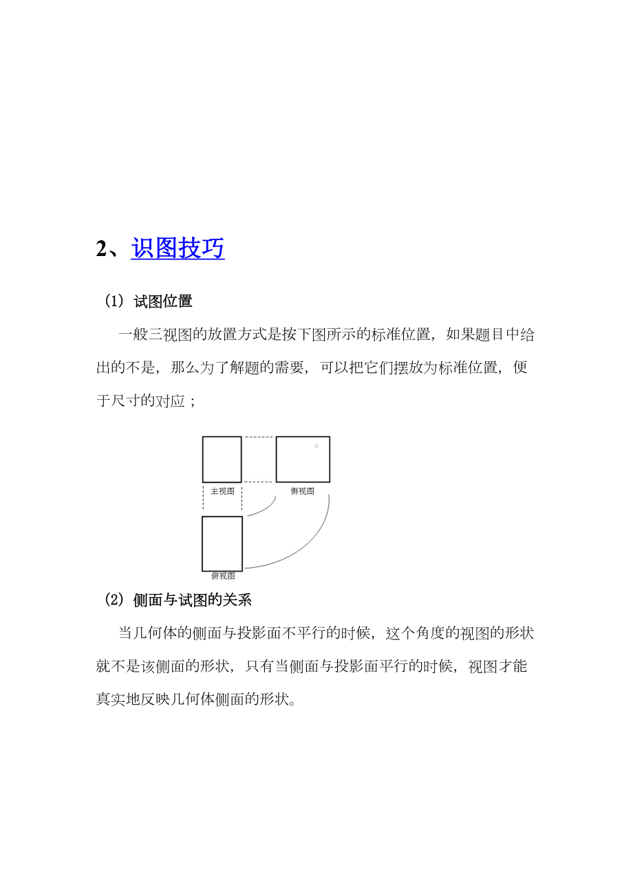 高中数学-三视图-知识点总结及解题技巧专题汇总(DOC 15页).docx_第2页