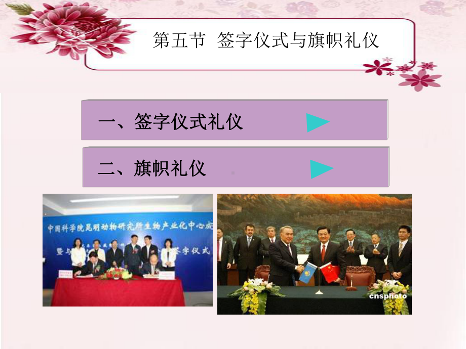 签字仪式礼仪课件.ppt_第2页