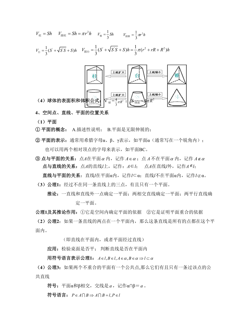 立体几何知识点总结(DOC 10页).doc_第3页