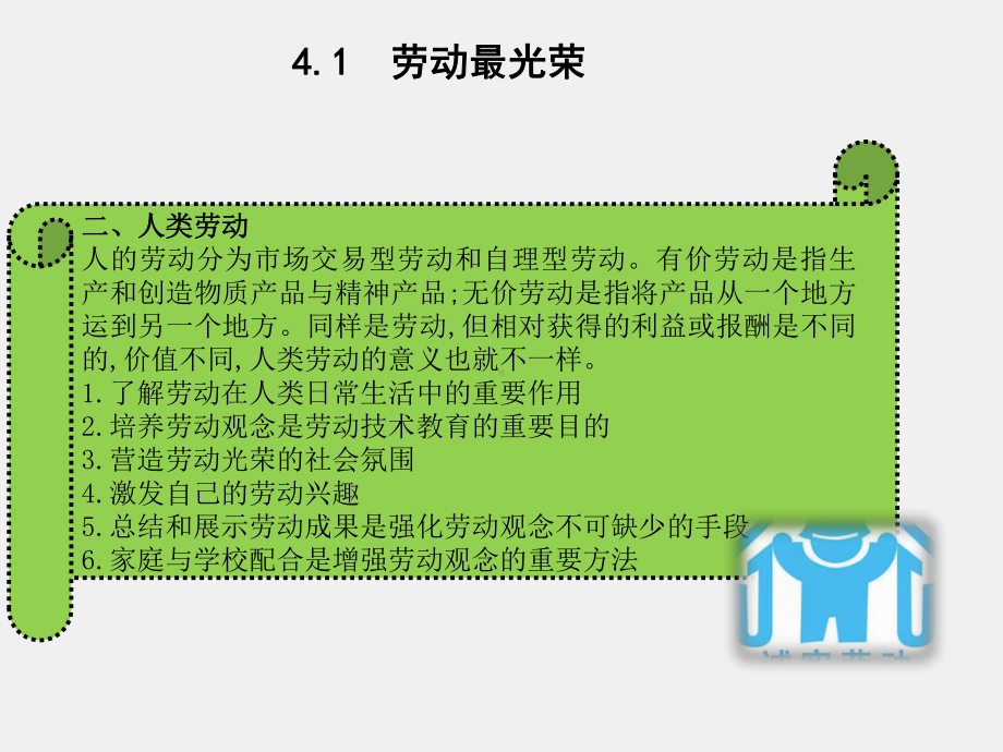 《职校生入学导航》课件第4章 劳动观念、习惯养成教育指导.pptx_第3页