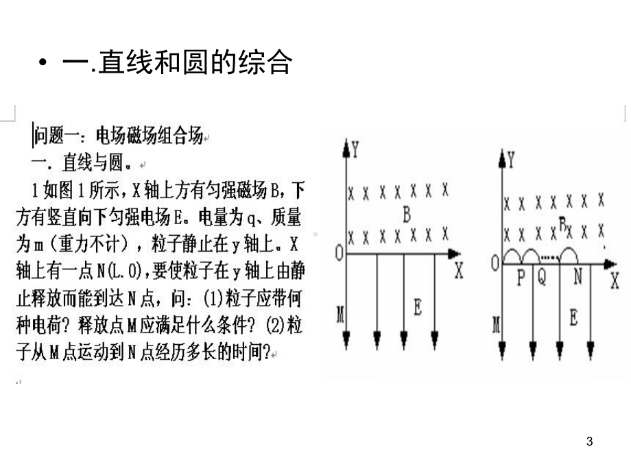 组合场与复合场问题(课堂)课件.ppt_第3页