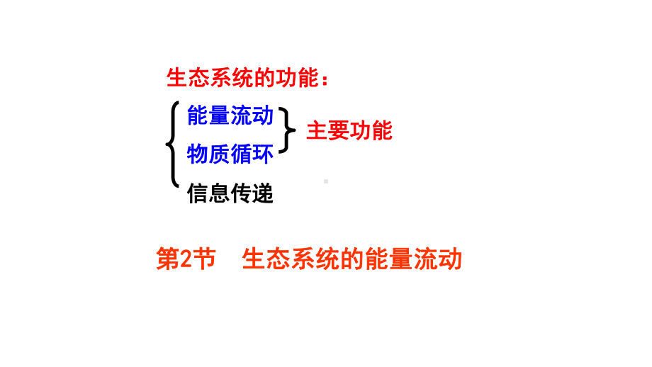 高三一轮复习-生态系统的能量流动和物质循环课件.ppt_第2页