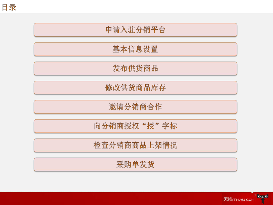 天猫分销平台操作手册(供货商篇)课件.ppt_第2页