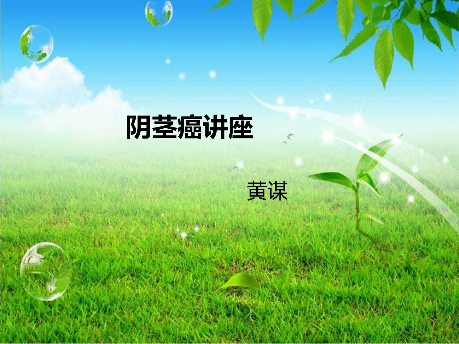 阴茎癌讲座课件.ppt_第1页